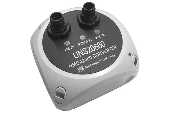 UNS20660<br>Convertiore NMEA2000 - Singolo motore